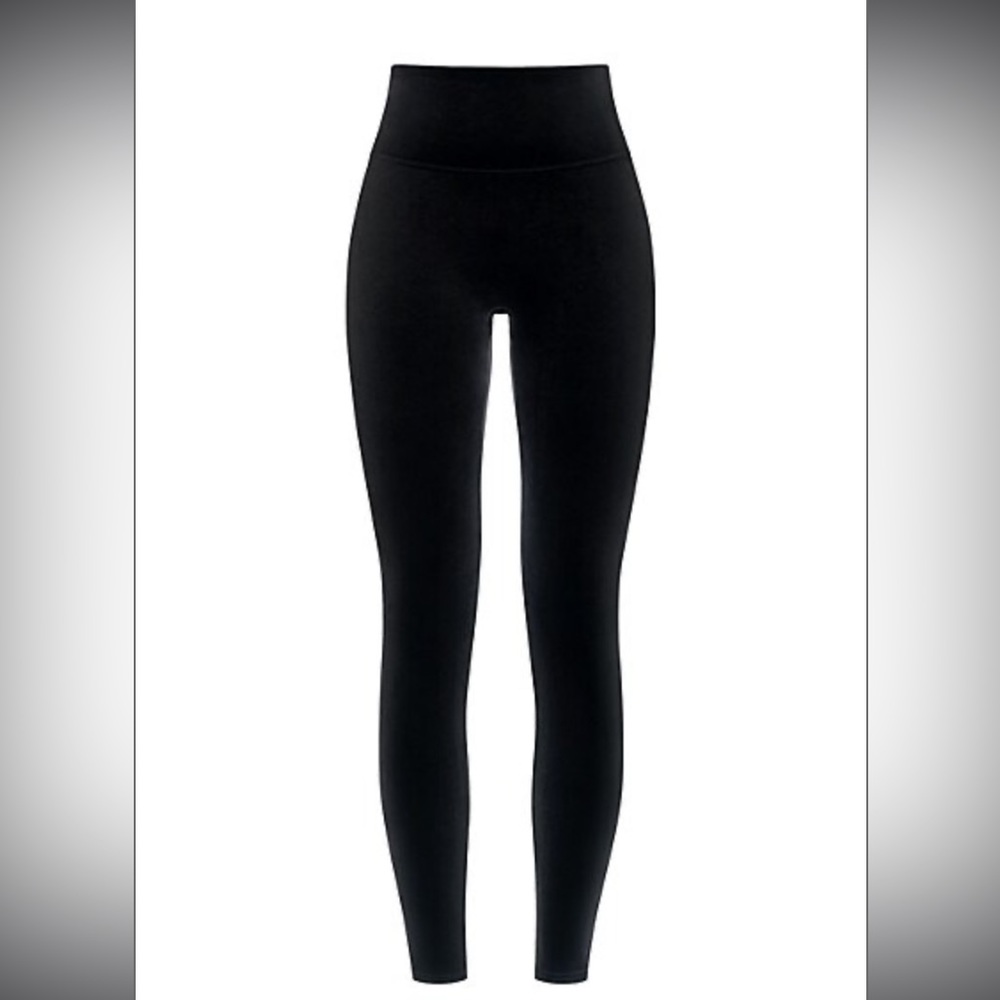 Spanx Velvet High-Waisted Leggings size large